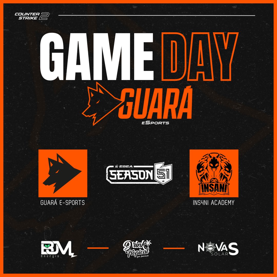 guaragg's tweet photo. Hoje tem Guará em dobro! Se liga:
👉 19:00hrs VS #Ins4niAcademy 
👉 21:30hrs VS @x7Team_ 

Live: https://t.co/l8jbqSPVmd 

#PraCimaGuara🦊🧡 https://t.co/YDHW9DKdmy