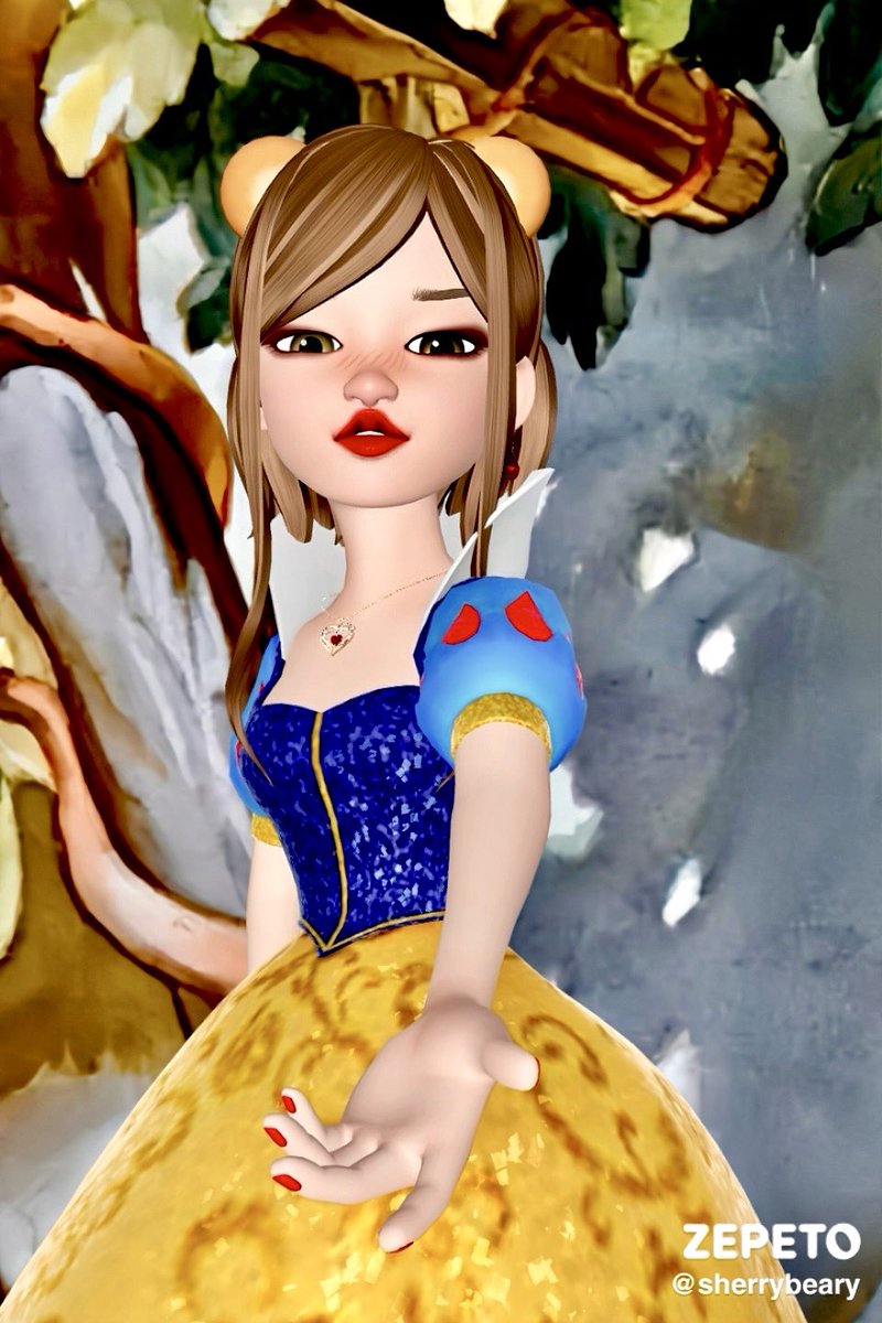 sherrybeary111's tweet photo. Snow White Look #DisneyPrincess #SnowWhite #sherrybeary #sherrybeary111 #metaverse #avatar #zchallengecrew #zcrew #zepeto #zepetousa #fairytale #disney #sherrybearystyle #metaverseartist #trendsetter #fyp #kol #DisneyPrincessTest #DisneyPrincesses @zepeto_official @zepeto_kr https://t.co/82zW1gRFyE