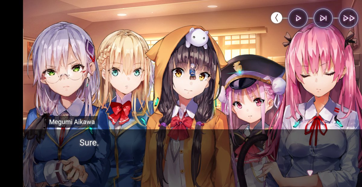 What the heck, <a href="/hbr_official_en/">Heaven Burns Red Official EN</a> ? I don't even cry and you're about to make tears come out of my face (cheers to those who get the reference) at the end of chapter 1! Also, why you gotta make Karen so dang adorable?! Although I don't know what's up with her face in the 2nd photo.