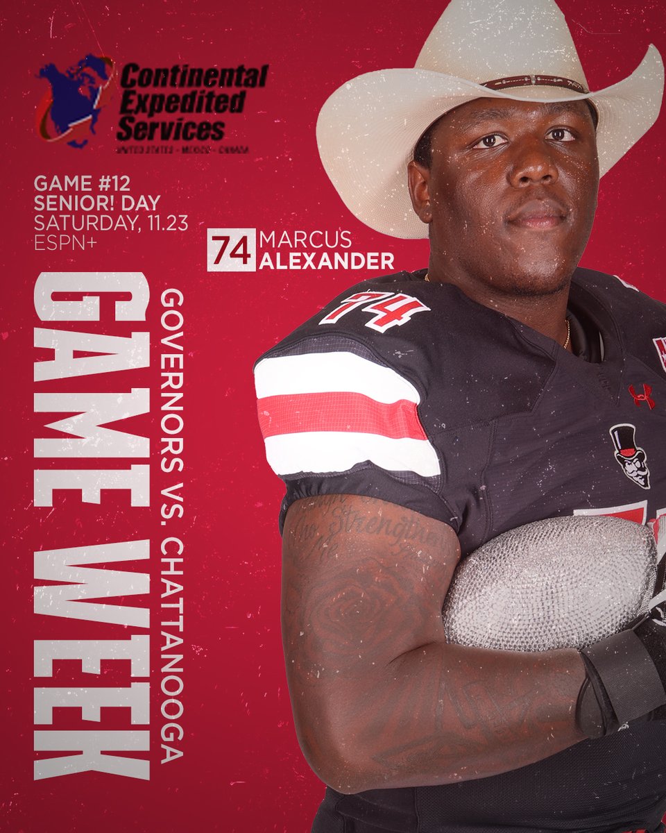 𝗦𝗘𝗡𝗜𝗢𝗥 𝗗𝗔𝗬 𝗔𝗧 𝗧𝗛𝗘 𝗙𝗢𝗥𝗧! 🎩🏈

We are calling all of #Stacheville to help us Defend The Fort one last time and celebrate our seniors on Saturday!

🆚 Chattanooga
🕐 1 PM
📍Fortera Stadium
🎟️ --> bit.ly/3TeAFnk

#GovEffect | #LetsGoPeay