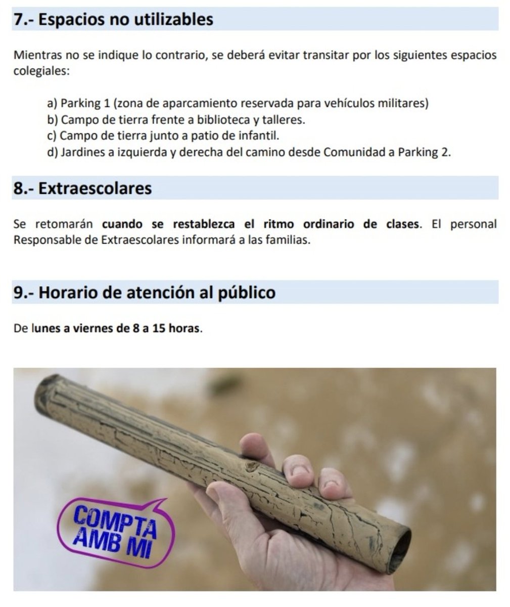 Información detallada y novedades del reinicio de la actividad educativa. #Volvemos #CuentaConmigo
