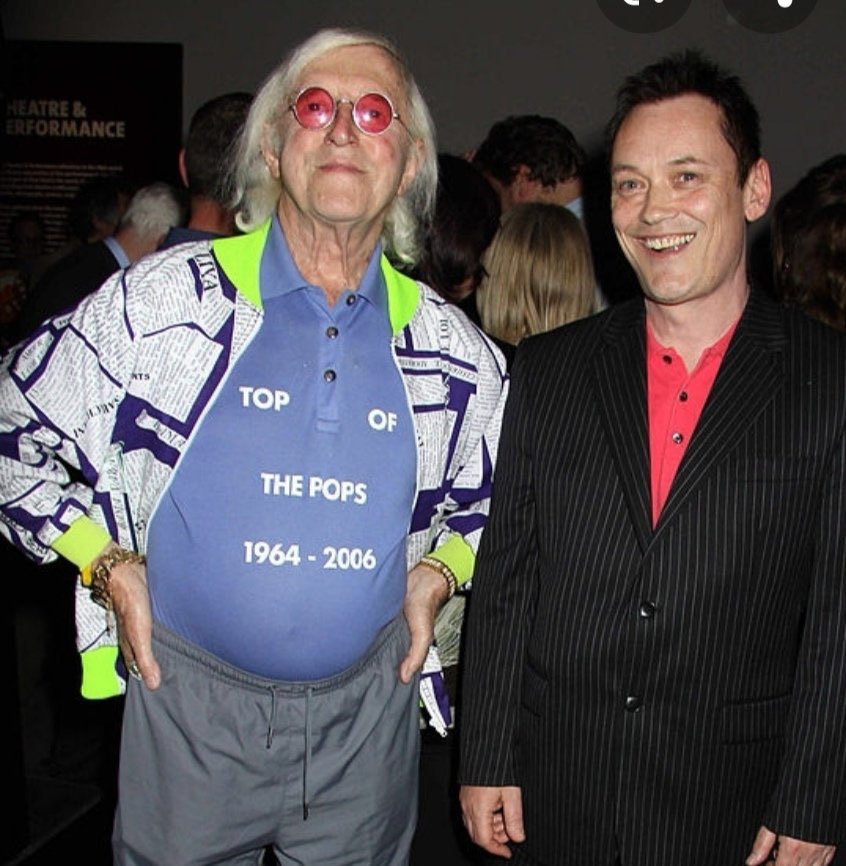 ArchRose90's tweet photo. A disgusting, screwed up lowlife…

…with Jimmy Savile. https://t.co/VyDTz6ZHGd