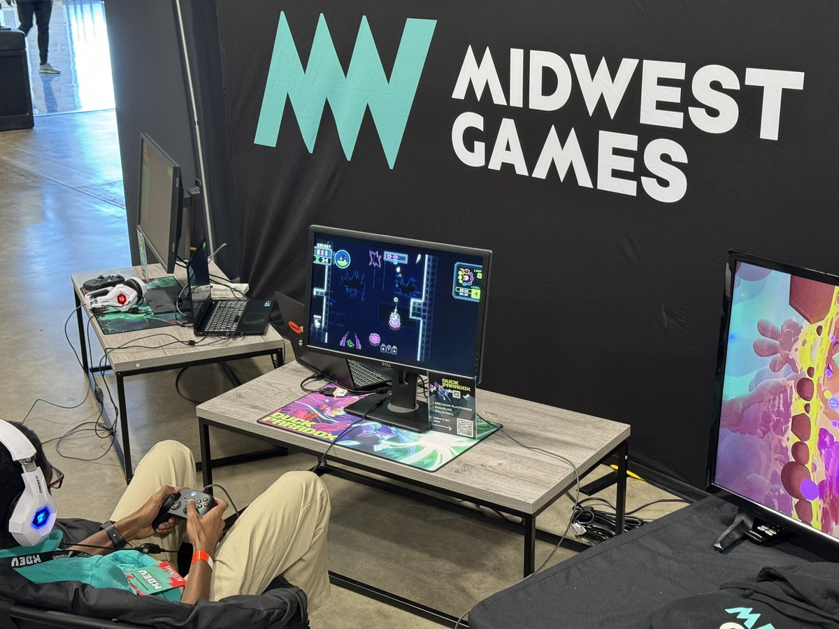 Di3seL's tweet photo. I got a chance to check out #MDEV in Madison, WI and came away with a new found appreciation for the Midwest gaming space. It was awesome to see the talent on display from indie devs and fan favorites @RavenSoftware & @Respawn.

Being new to the Midwest, I was unaware of how big the gaming space was here. The east and west coast always get their flowers and I had been under the impression that most of what we love is created there or overseas.

I’m looking forward to seeing the @WIgamesalliance grow and gaming to continue to flourish in Wisconsin. Thank you @DestinationMSN for having me!