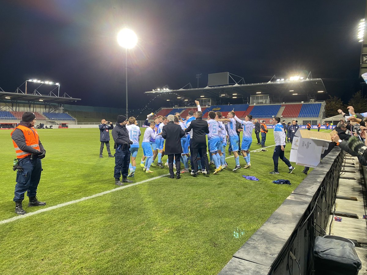 San Marino win promotion with their first ever away win - what a moment. Fantastic support too as always