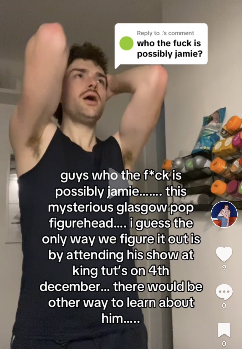 officially got pits out on tiktok to promote my show yeah it’s over