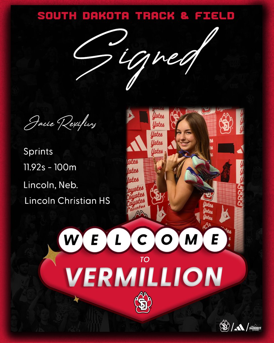 Introducing Jacie Rexilius to Coyote Nation!

#GoYotes x #WeAreSouthDakota
