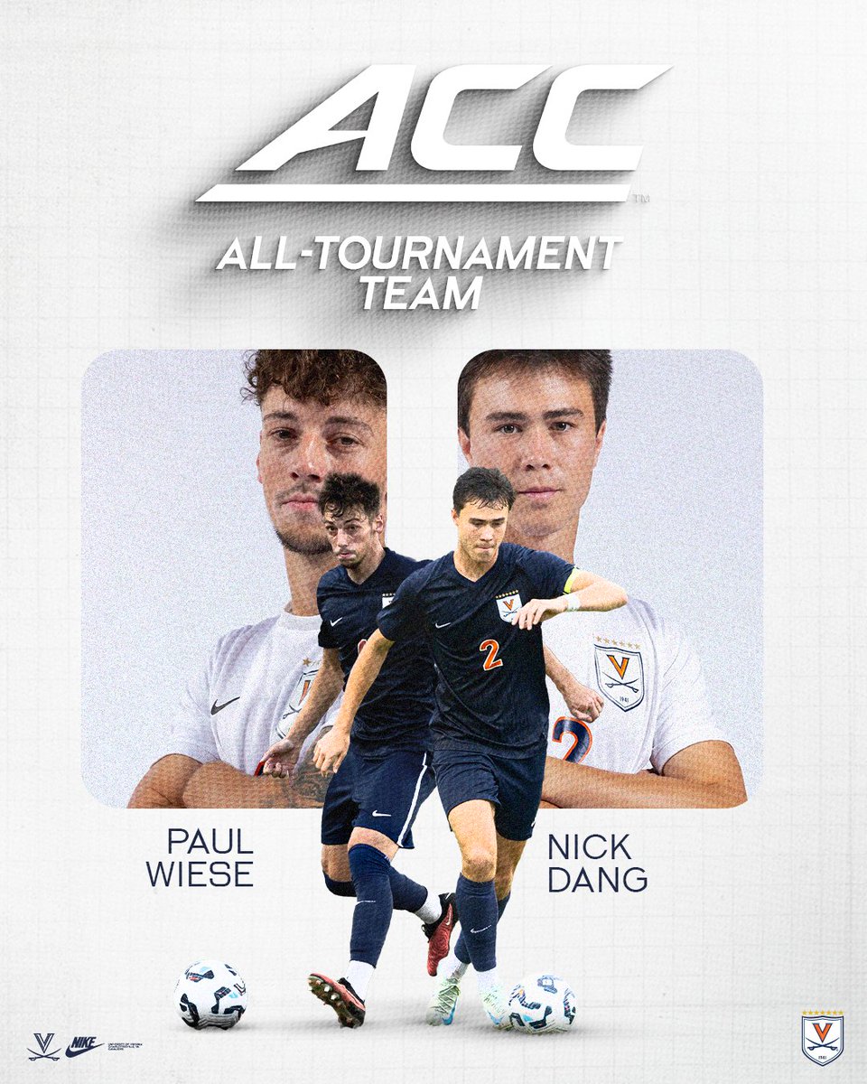 UVAMenSoccer's tweet photo. 𝘼𝘾𝘾 𝘼𝙡𝙡-𝙏𝙤𝙪𝙧𝙣𝙖𝙢𝙚𝙣𝙩 🫡 

#GoHoos https://t.co/54lLJh9pGs