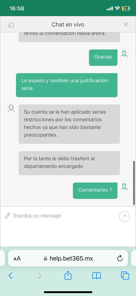 _MaxMata's tweet photo. @bet365mx Ya páguenme lo que me deben https://t.co/0qvfMecaCS