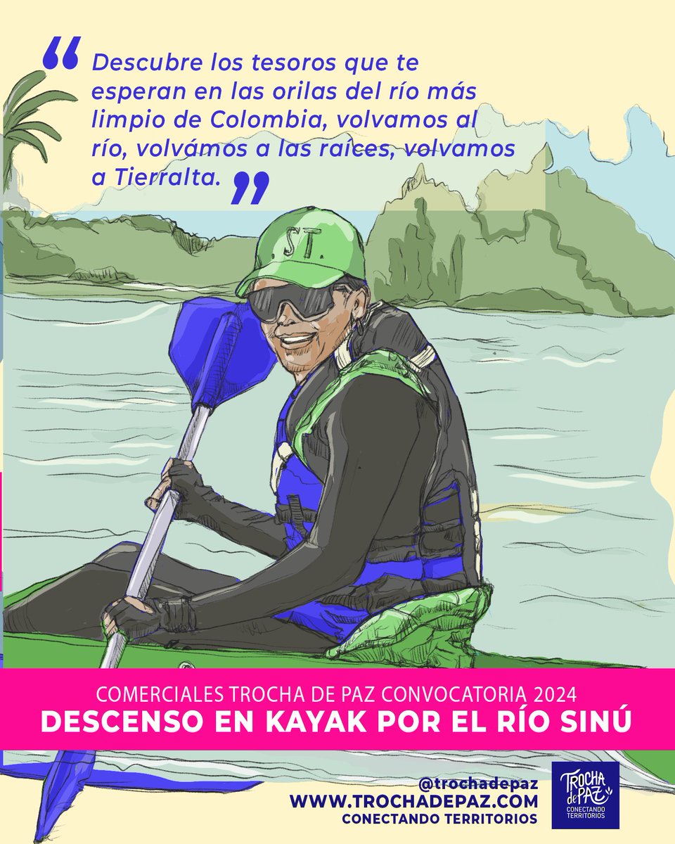 Trocha de Paz (@trochadepaz) on Twitter photo ¡🎬 Muy pronto el estreno del comercial para <a href="/sinutravelsas/">SINUTRAVEL SAS</a> !
¡Acompáñanos en un viaje único por el #ríosinú en una experiencia natural que conecta la belleza de los paisajes de #Córdoba con la rica diversidad cultural y gastronómica de las comunidades ribereñas. ¡🎬 Muy pronto el estreno del comercial para <a href="/sinutravelsas/">SINUTRAVEL SAS</a> !
¡Acompáñanos en un viaje único por el #ríosinú en una experiencia natural que conecta la belleza de los paisajes de #Córdoba con la rica diversidad cultural y gastronómica de las comunidades ribereñas.