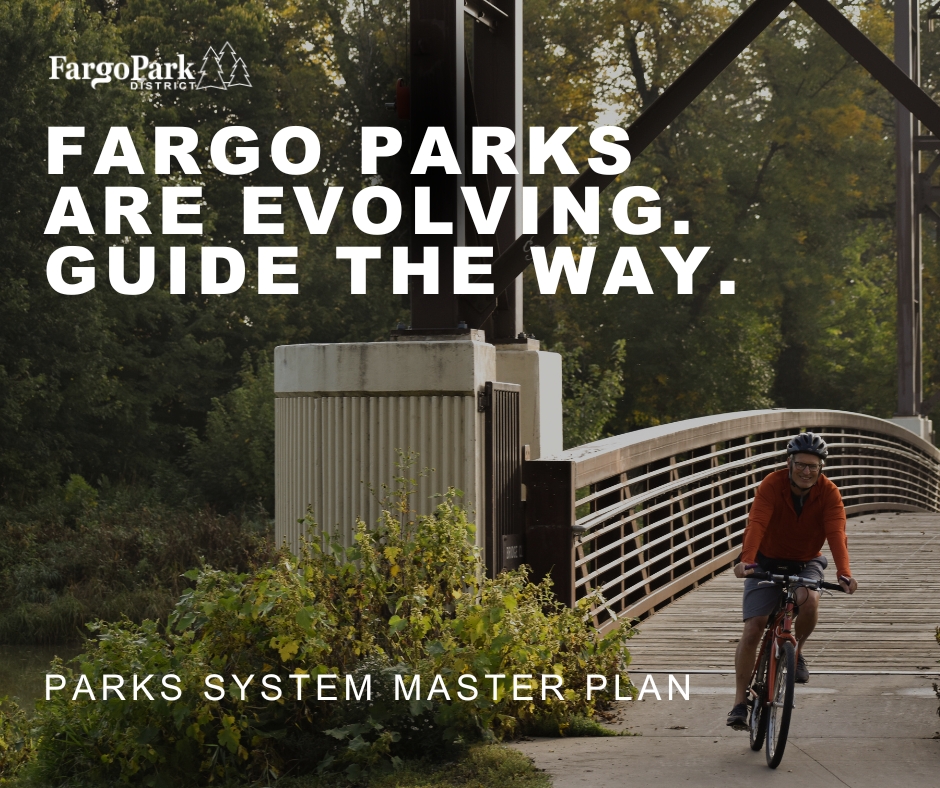 🌳 Shape the future of Fargo’s parks! 🌳The Park System Master Plan is here! Share your ideas, take a quick survey, or mark up our interactive map: connect.fargoparks.com

📅 Catch us at Broadway Square Tree Lighting (11/26) or Santa Village (12/21) to give input!

#FargoParks