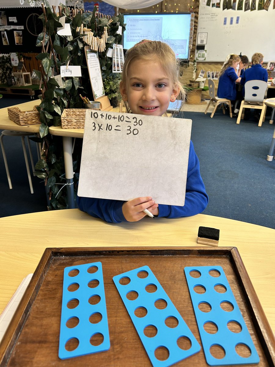 MissNCleaton's tweet photo. Exploring repeated addition and multiplication today ☺️ @MaendyPrimary https://t.co/g1vc8mzCbw