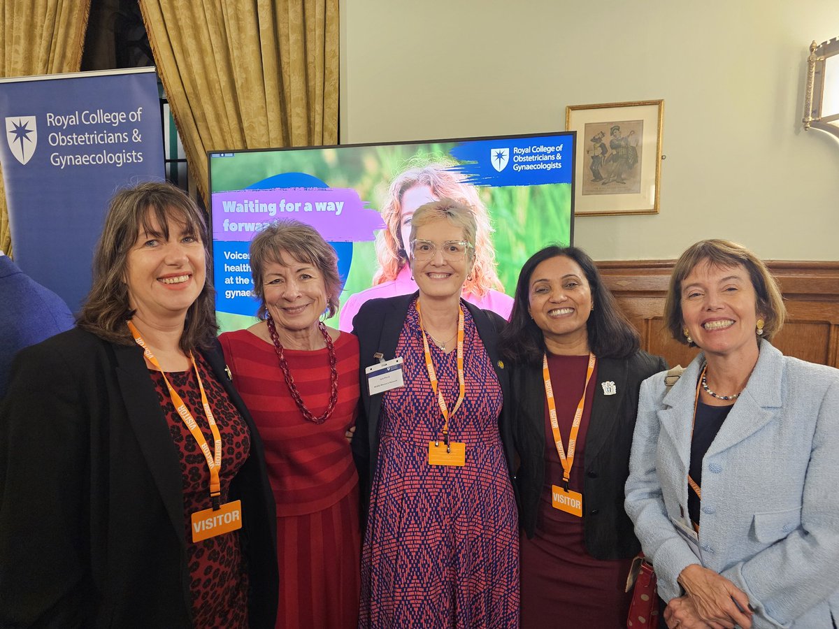 Lots of great conversations including with <a href="/lregan7/">Lesley Regan</a> <a href="/geetaKu77443673/">geeta Kumar</a> <a href="/ProfAsmaKhalil/">Asma Khalil</a> <a href="/ShaistaGohir/">Baroness Gohir OBE</a>
<a href="/thedivinemiss_p/">Emma C</a> <a href="/K1RCOG/">Kerrianne O'Rourke</a> <a href="/katebrian/">kate brian</a> <a href="/BalenAdam/">Adam Balen</a> &amp; others I can't find here 😏

Do please read the report rcog.org.uk/about-us/campa…