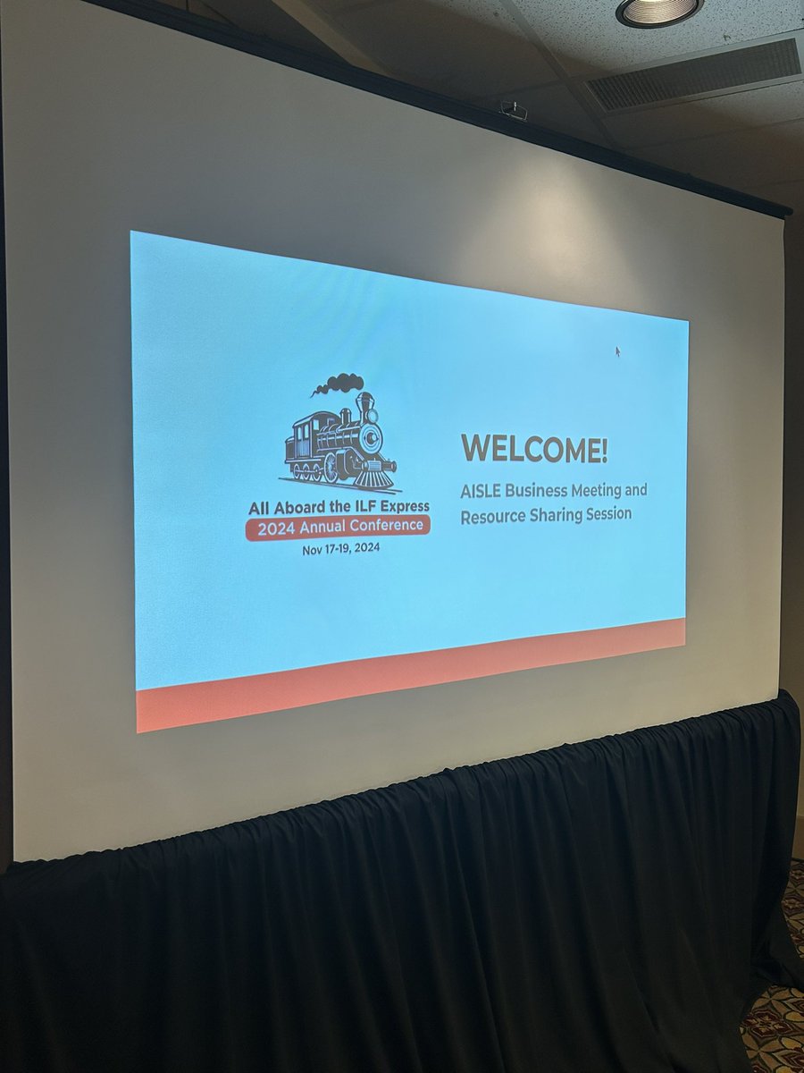 Last but not least… #ILFAnnualConference2024 <a href="/ilfonline/">Indiana Library Federation</a> <a href="/AISLE_ILF/">AISLE</a>