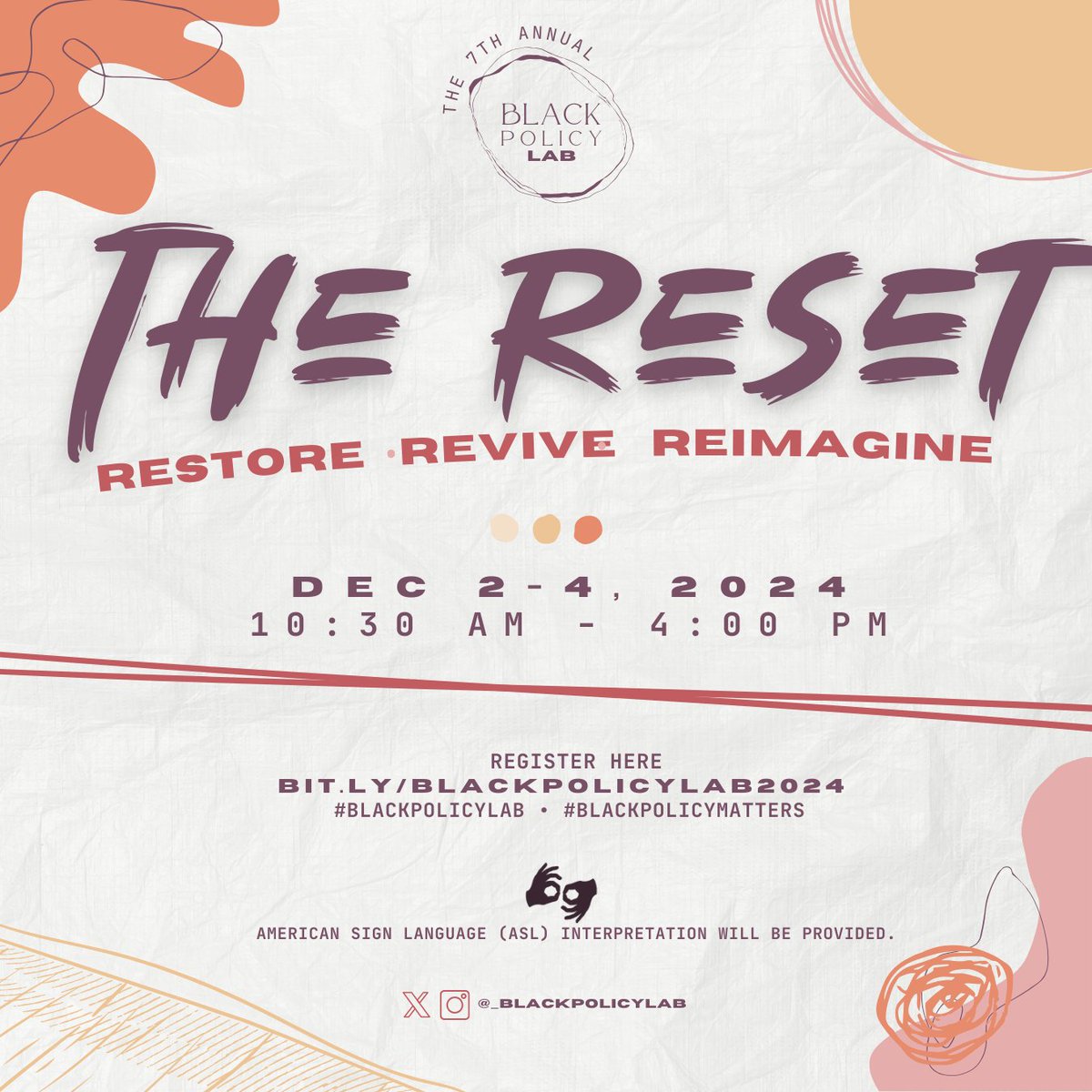 Black Policy Lab tweet media