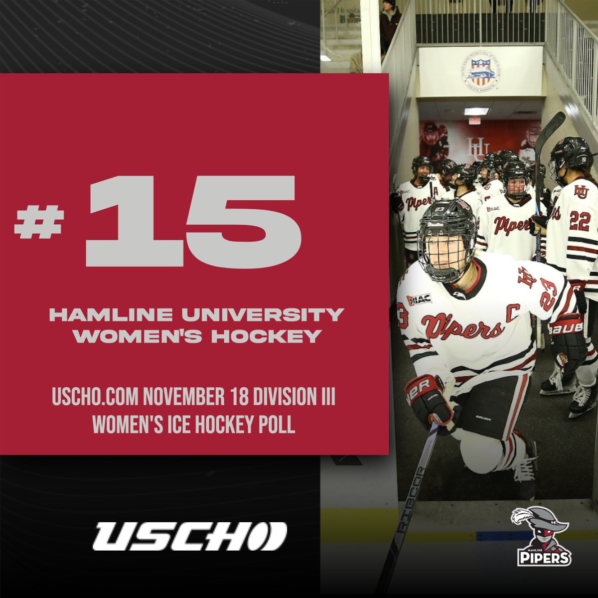 W 🏒 | Back up to No. 15 this week! 

📰 tinyurl.com/2zh4ujxd