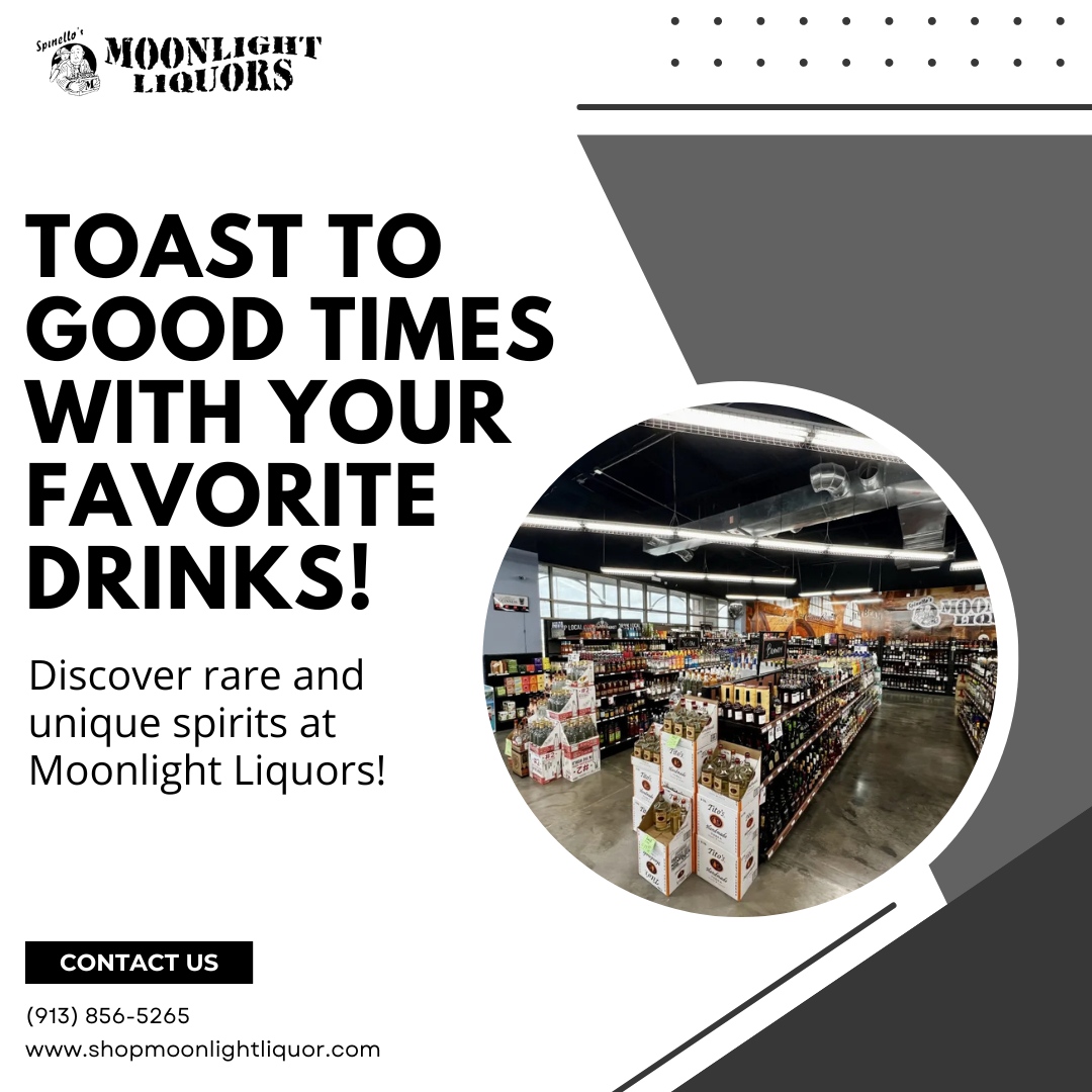 Mlightliquor's tweet photo. At Moonlight Liquors, we take pride in offering a wide selection of beverages for every occasion. Whether you're a wine enthusiast or a whiskey connoisseur, we have something that will delight your palate. Shop with us today for the perfect blend of quality and variety! https://t.co/vjOeCGD42O