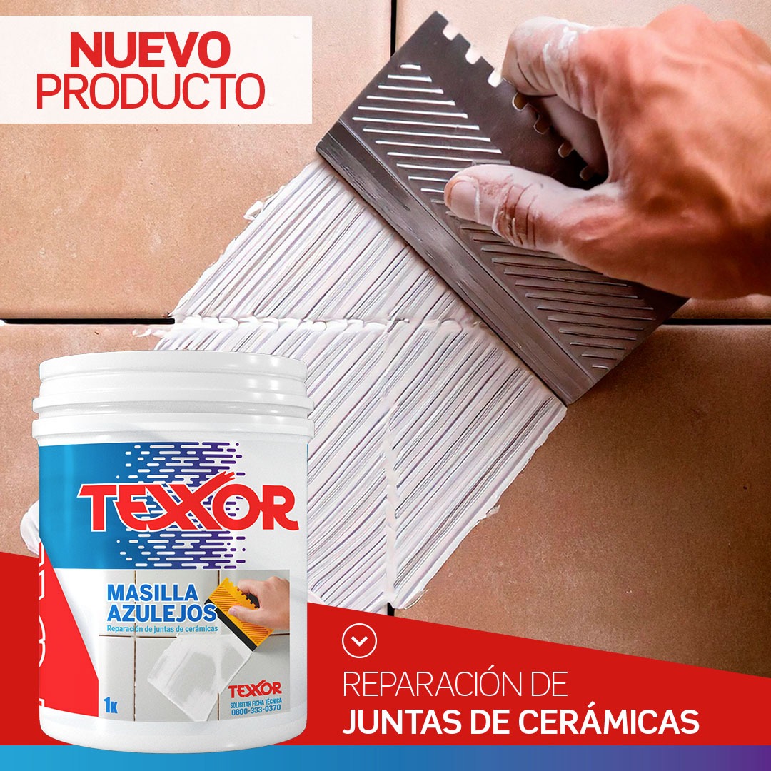 TexxorPinturas's tweet photo. MASILLA AZULEJOS es ideal para renovar superficies en mal estado por desgaste o por presencia de hongos o humedad.
Presentar un excelente anclaje sobre superficies de difícil adherencia, tiene una terminación fina y delicada👌
#masilla #texxor #cocina #baño #vestuarios #renovar https://t.co/91cueTh0Zf