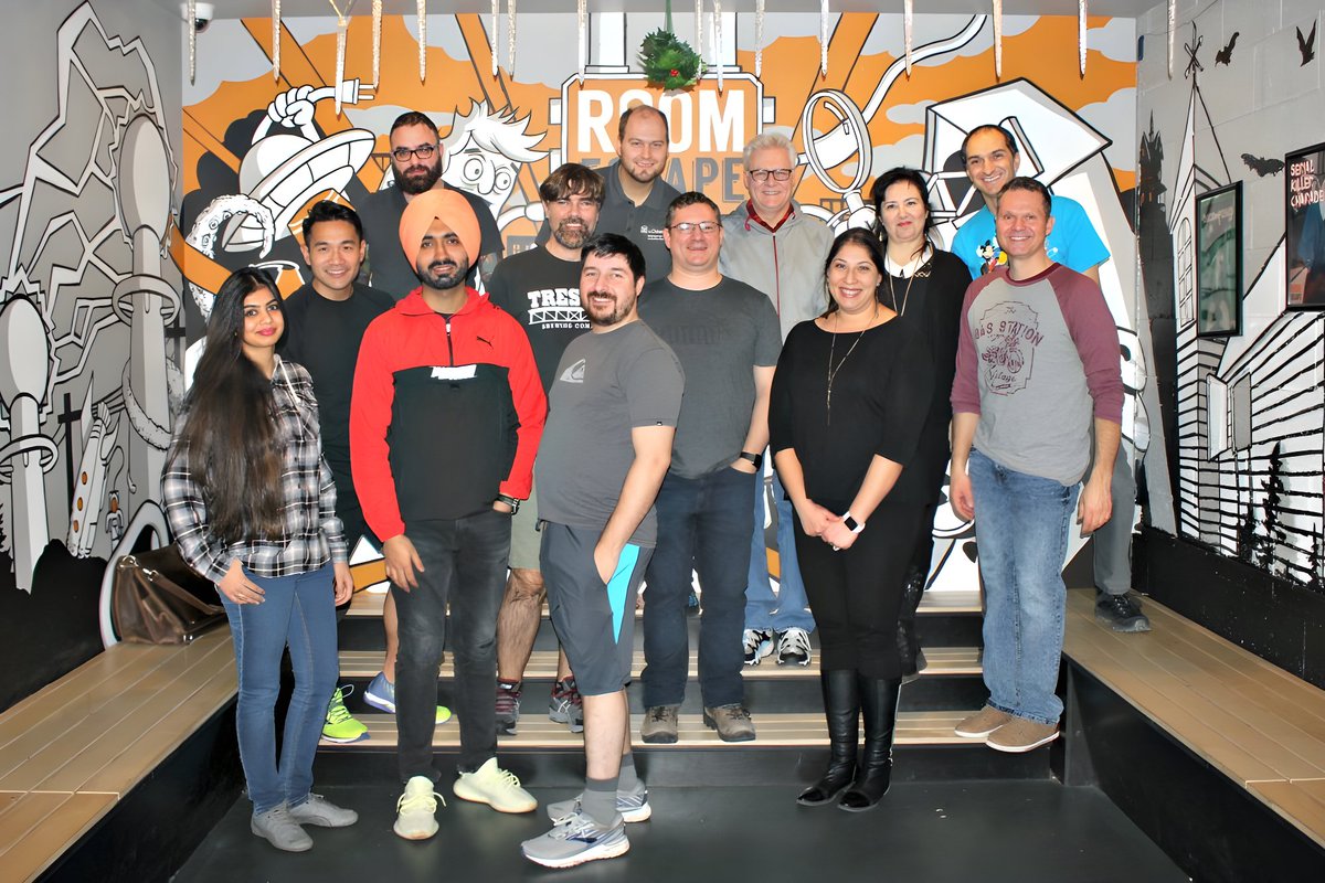 Looking for fun holiday event ideas for your team? Get locked up together! We can host groups of all sizes, at a time that suits you. Get started by choosing your rooms or contacting us at: roomescapeottawa.com #Ottawa #OttawaHolidays #OttawaEvents