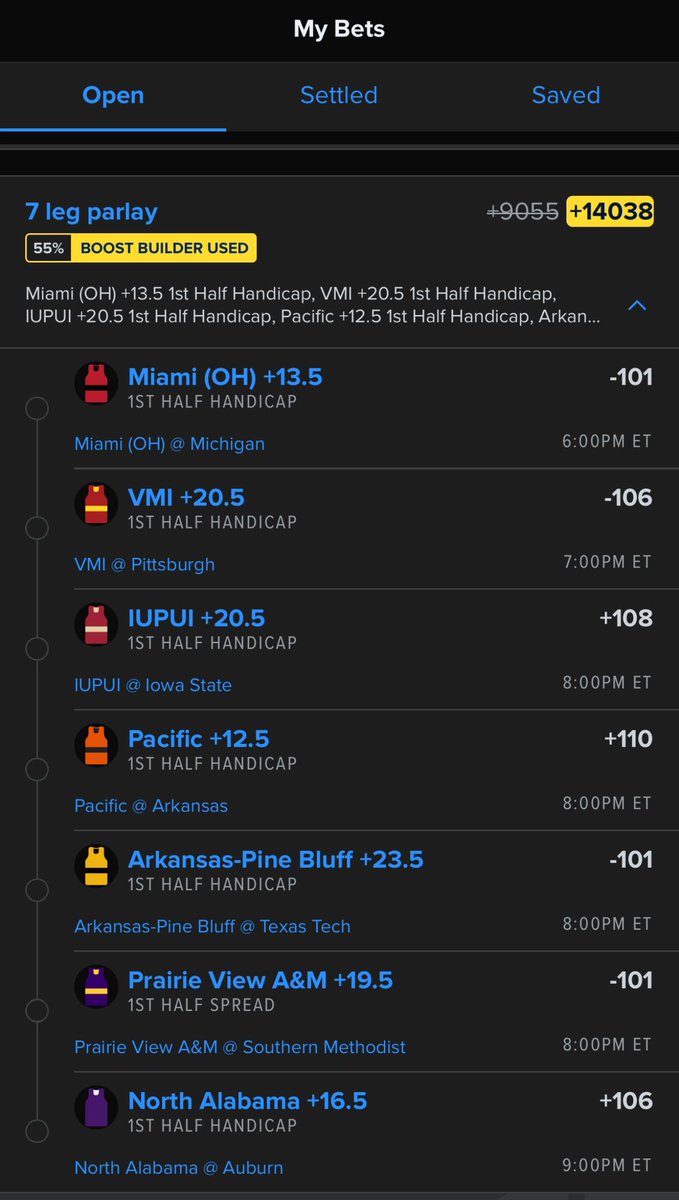 BryanKowal3's tweet photo. @TheRealGresh is this CCB parlay  a good bet? https://t.co/j27WhnOlCS