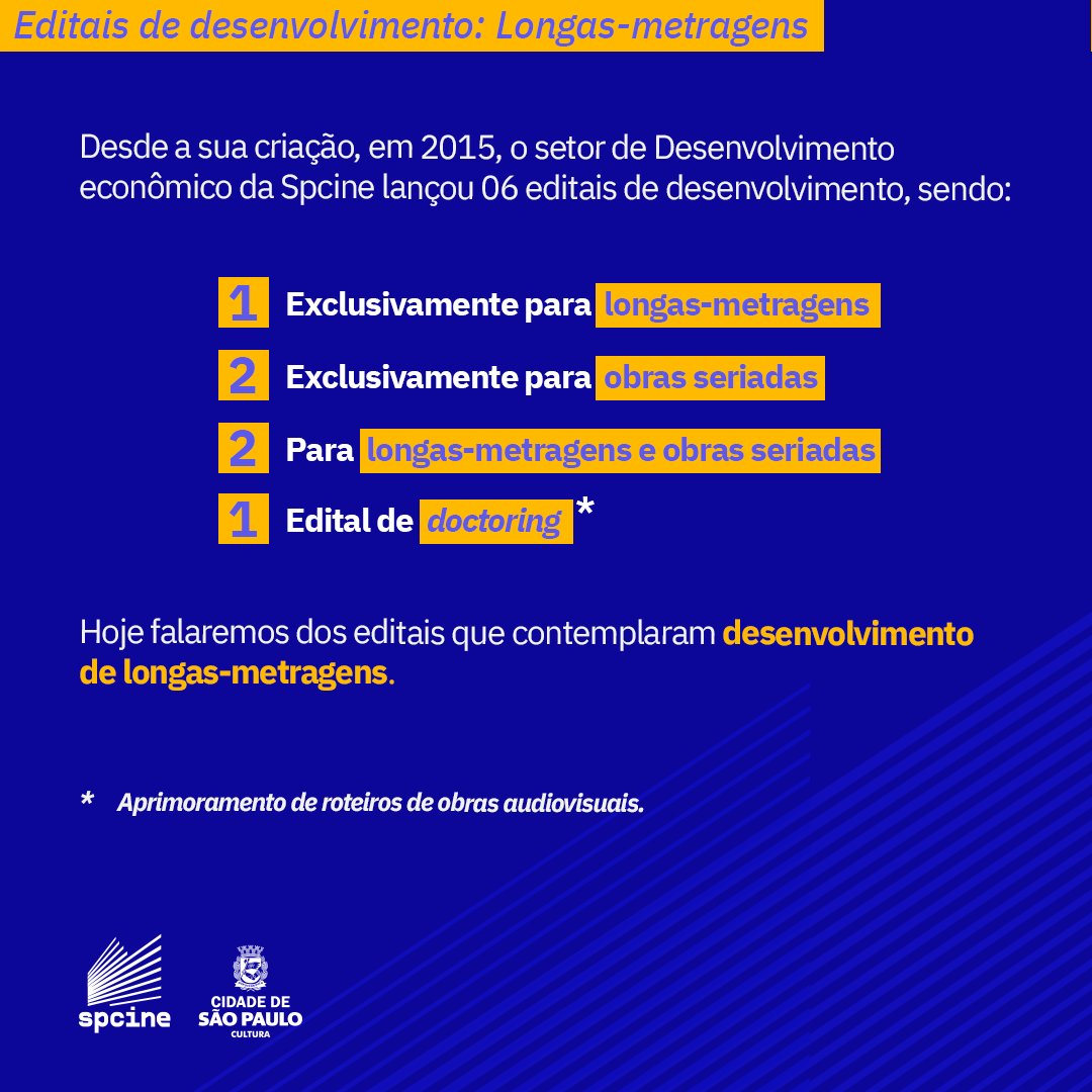 Spcine tweet media