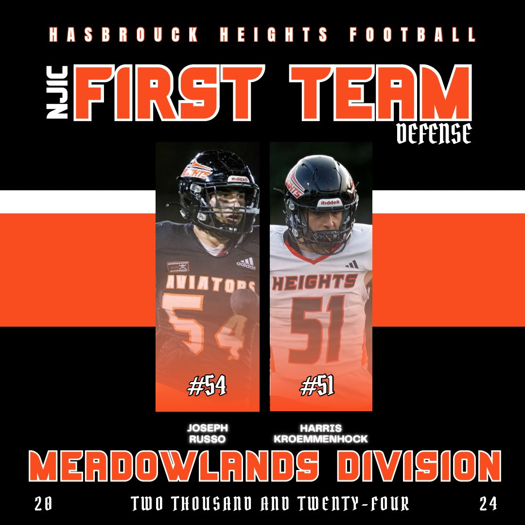 Coach Wenzel (@coachwenzel) on Twitter photo Congratulations to our:
NJIC All Meadowlands Division Players
1st TEAM
<a href="/_OscarSolis/">Oscar Solis</a> <a href="/jakesummers06/">Jake Summers</a> <a href="/napolitanoCO26/">Michael Napolitano</a> <a href="/brady_shine20/">Brady Shine</a> <a href="/JosephRusso_/">Joseph Russo</a> <a href="/HarrisKromes/">Harris Krommenhoek</a>
<a href="/CoachSuri/">Eddie Suri</a> <a href="/HH_Football/">Heights Football</a> <a href="/CoachAcerra/">Jason Acerra</a> Congratulations to our:
NJIC All Meadowlands Division Players
1st TEAM
<a href="/_OscarSolis/">Oscar Solis</a> <a href="/jakesummers06/">Jake Summers</a> <a href="/napolitanoCO26/">Michael Napolitano</a> <a href="/brady_shine20/">Brady Shine</a> <a href="/JosephRusso_/">Joseph Russo</a> <a href="/HarrisKromes/">Harris Krommenhoek</a>
<a href="/CoachSuri/">Eddie Suri</a> <a href="/HH_Football/">Heights Football</a> <a href="/CoachAcerra/">Jason Acerra</a>