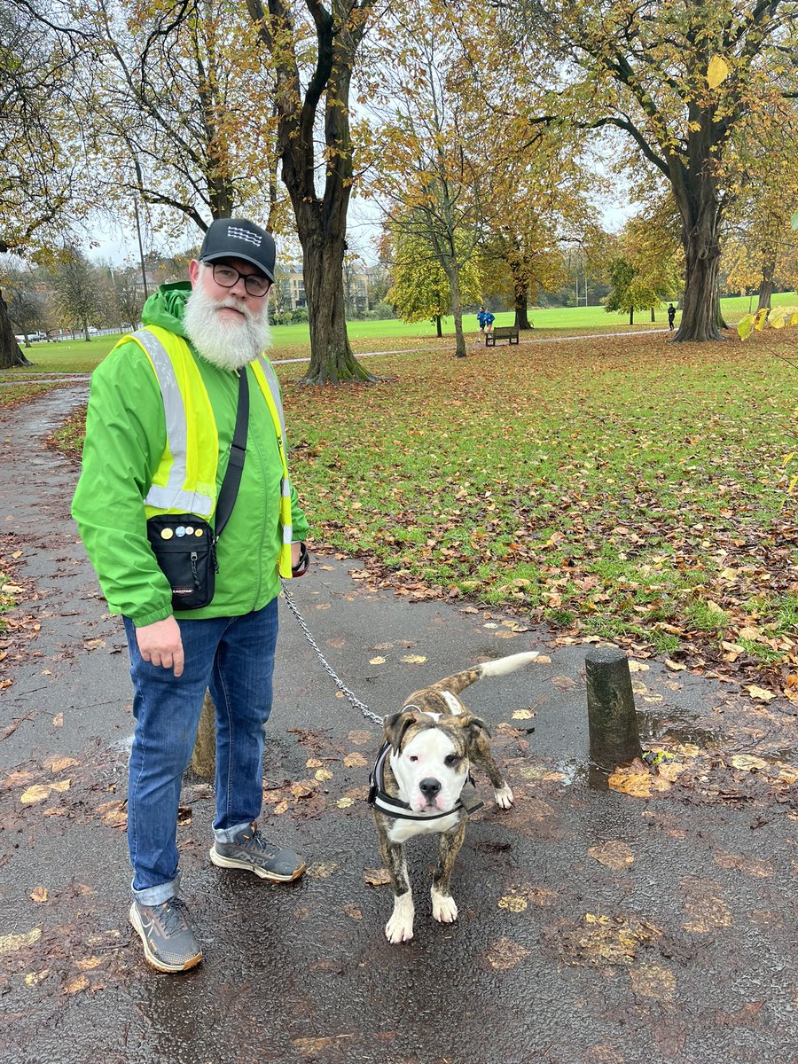 Me and my mate Pugsley from <a href="/therescuehotel/">Cardiff Dogs Home, The Rescue Hotel</a> please RT thank you ❤️
