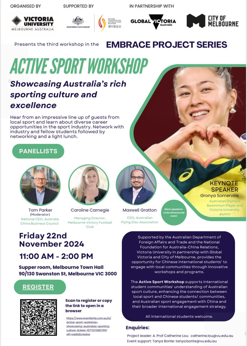 xiaocui2010's tweet photo. Active sport workshop: see you this Friday! 

https://t.co/Nzzm5IeYJm https://t.co/rhSwGSvxW7