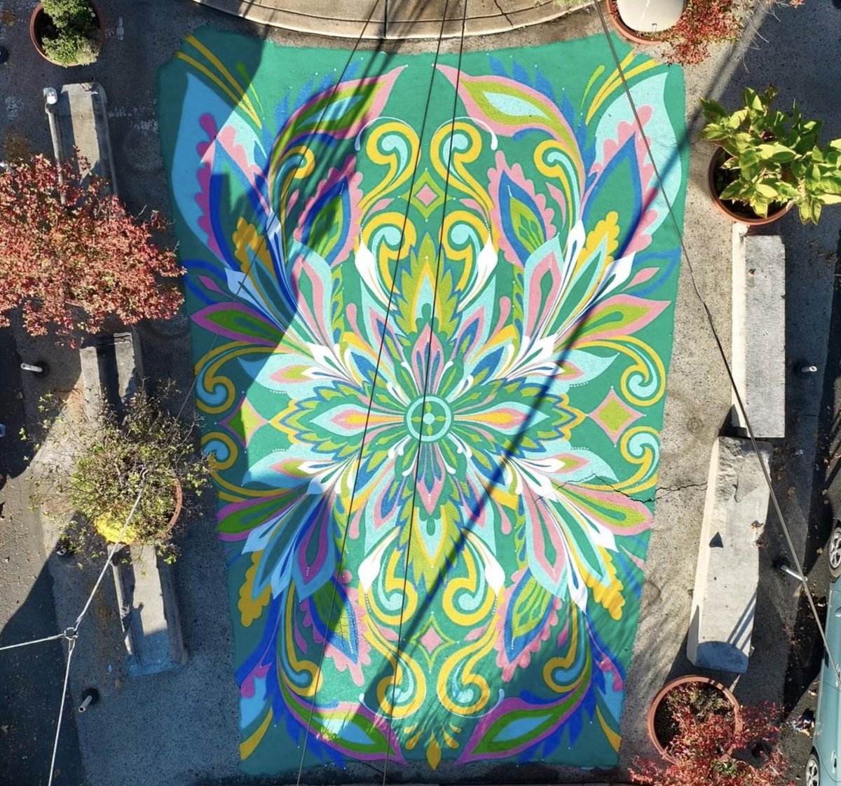 Today we unveiled a vibrant new ground mural at Cedar Park’s eastern edge! The event was attended by <a href="/CouncilmemberJG/">Councilmember Jamie Gauthier</a>, <a href="/RickKrajewski/">Rick Krajewski</a>, <a href="/CedarPark19143/">Cedar Park Neighbors</a> &amp; the mural's artist, Lawren Alice.

We can’t wait for you to stop by and see it for yourself!

📸 <a href="/KConfehr/">Kyle Confehr</a>