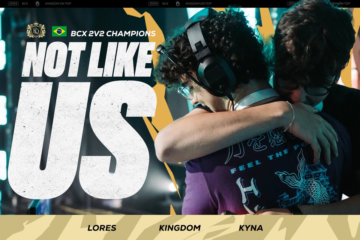 After an outstanding year, they rise to the top as the #Brawlhalla 2v2 World Champions!

Congratulations to <a href="/whoiskyna_/">KD kyna</a> and <a href="/loreszbh/">lores</a>! #KingdomOnTop