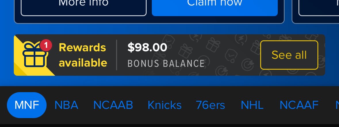 Pdk2K's tweet image. FanDuel daily shuffle 5/5 reward for anyone wondering this week. Not bad for a share of 50k