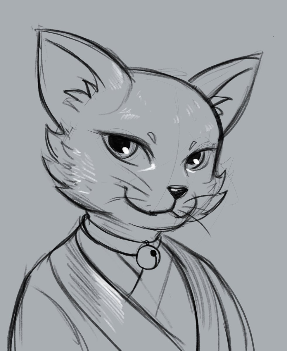 A couple of sketch portraits I did for a commission! ☺️