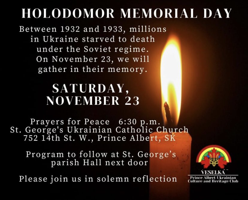 Please join us on Saturday, November 23 for an evening of solemn remembrance and reflection.