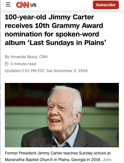 SO Blessed and grateful to have engineered this entire album! 🙏 😊 🥰 #jimmycarter #grammynominations