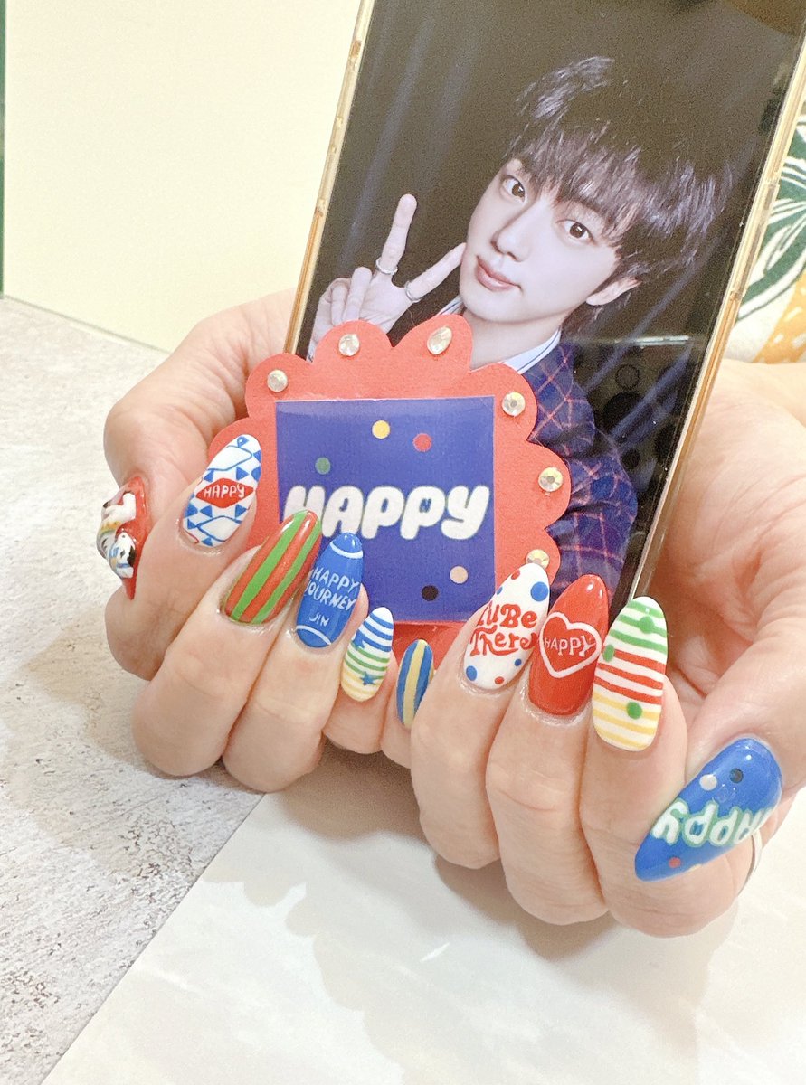 mbQqCT02rk9t5BB's tweet photo. โค๏ธHAPPY NAILSโค๏ธ
JINๅ
ใซใ ใใใใงใจใ๐
ไปๅใฎ3Dใฏๆจ้ฆฌ๐
ใญใใใฏใผใซใใฎใขใฌใไนใใฆใฟใพใใ๐คฃ
ใใใใJinๅใฎๆฅๆฅใๆงใใฆใใใ
ใปใณใคใซใพใงใฏใฏใฏใฏใ็ถใใพใใญ๐
#์ค๋์์์ง #์ง #Jin #BTS #๋ฐฉํ์๋
๋จ #Jin_Happy #JinHappySpecialStage #BTSARMY #BTSNAILS #nails https://t.co/A8nKzTjG2K