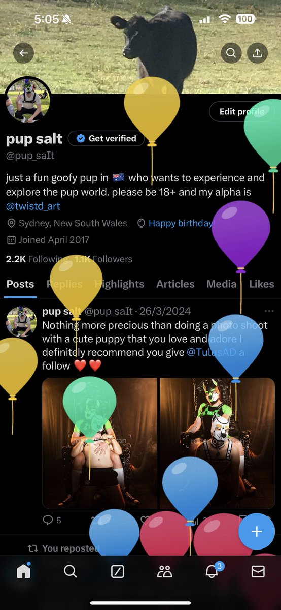 It’s my birthday send me nudes🥰