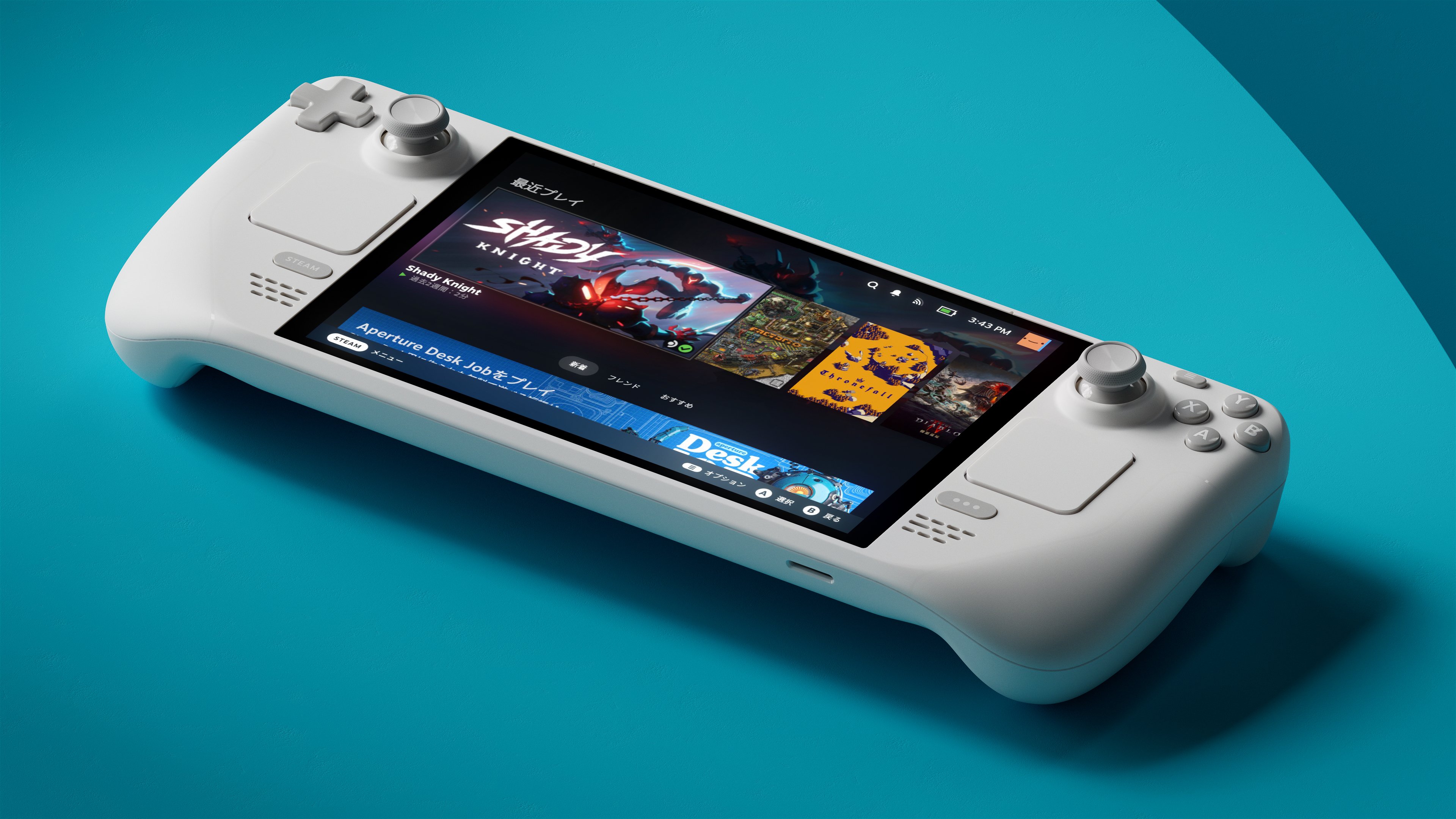 Steam Deck 256GB LCD スチームデック ちっさく コントローラー付き Steam Deck 256GB LCD スチームデック ちっさく コントローラー付き
