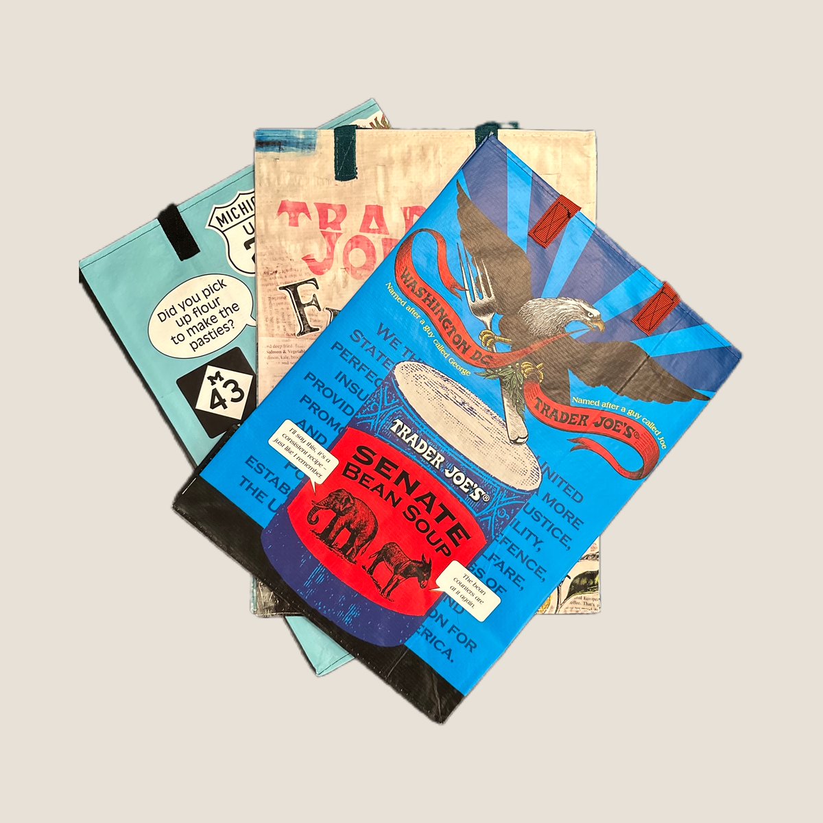 NEW: Trader Joe's has a way of stirring up a viral frenzy with its bags. It's doing it again! <a href="/TraderJoesX/">Trader Joe’s</a> fans are rushing to grab its "Mystery pack" of totes.
Read more ⬇️
bagable.com/p/trader-joes-…
#traderjoes #Retail