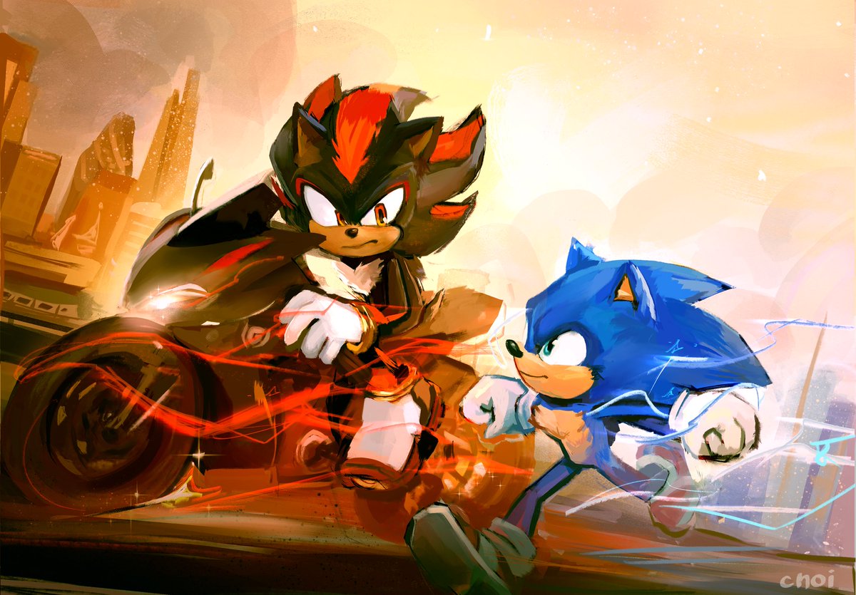 astrxchoi's tweet image. #SonicMovie3 ⚡️🖤!!
