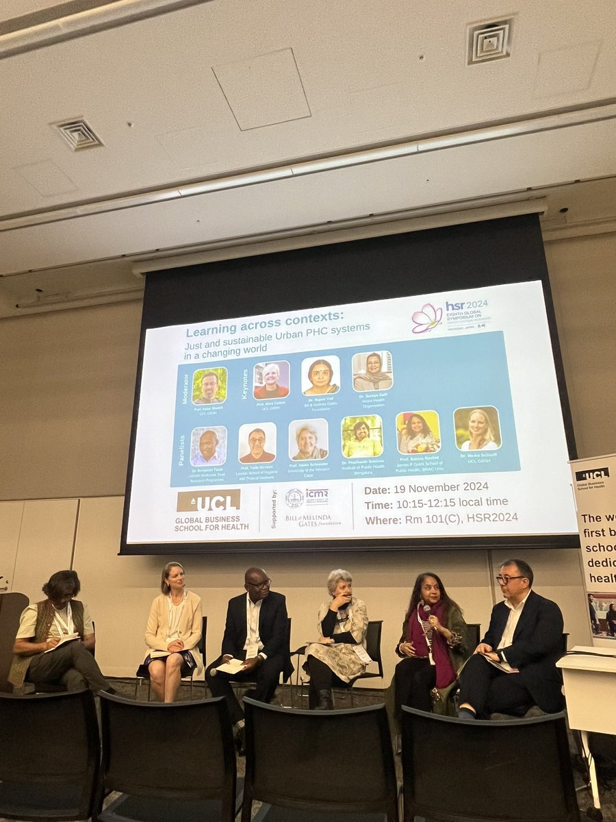 Sara Dada (@dadasara3) on Twitter photo 🤔 Where are key #learning gaps & critical #research questions regarding #urban #PHC?
Prof. Sabina Rashid of <a href="/BRACJPGSPH/">BRAC James P Grant School of Public Health</a> calls for need to change the way we think about #evidence 🧩 echoing other conversations about who research is for & what knowledge do we “value” #HSR2024 🤔 Where are key #learning gaps & critical #research questions regarding #urban #PHC?
Prof. Sabina Rashid of <a href="/BRACJPGSPH/">BRAC James P Grant School of Public Health</a> calls for need to change the way we think about #evidence 🧩 echoing other conversations about who research is for & what knowledge do we “value” #HSR2024