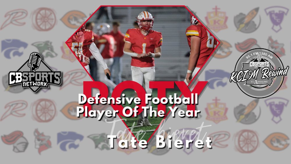 jeff blankman (@huskerblankman) on Twitter photo Congratulations to Tate Bieret of Audubon Football on being named the Defensive Player of the Year. Bieret was the top tackler on the Knightsβ defense while also leading the team in sacks. Bieret led a great defense that helped Kuemper finish 9-2.
<a href="/_KnightLife/">KnightLife</a> <a href="/KuemperFootball/">KuemperFootball</a> Congratulations to Tate Bieret of Audubon Football on being named the Defensive Player of the Year. Bieret was the top tackler on the Knightsβ defense while also leading the team in sacks. Bieret led a great defense that helped Kuemper finish 9-2.
<a href="/_KnightLife/">KnightLife</a> <a href="/KuemperFootball/">KuemperFootball</a>