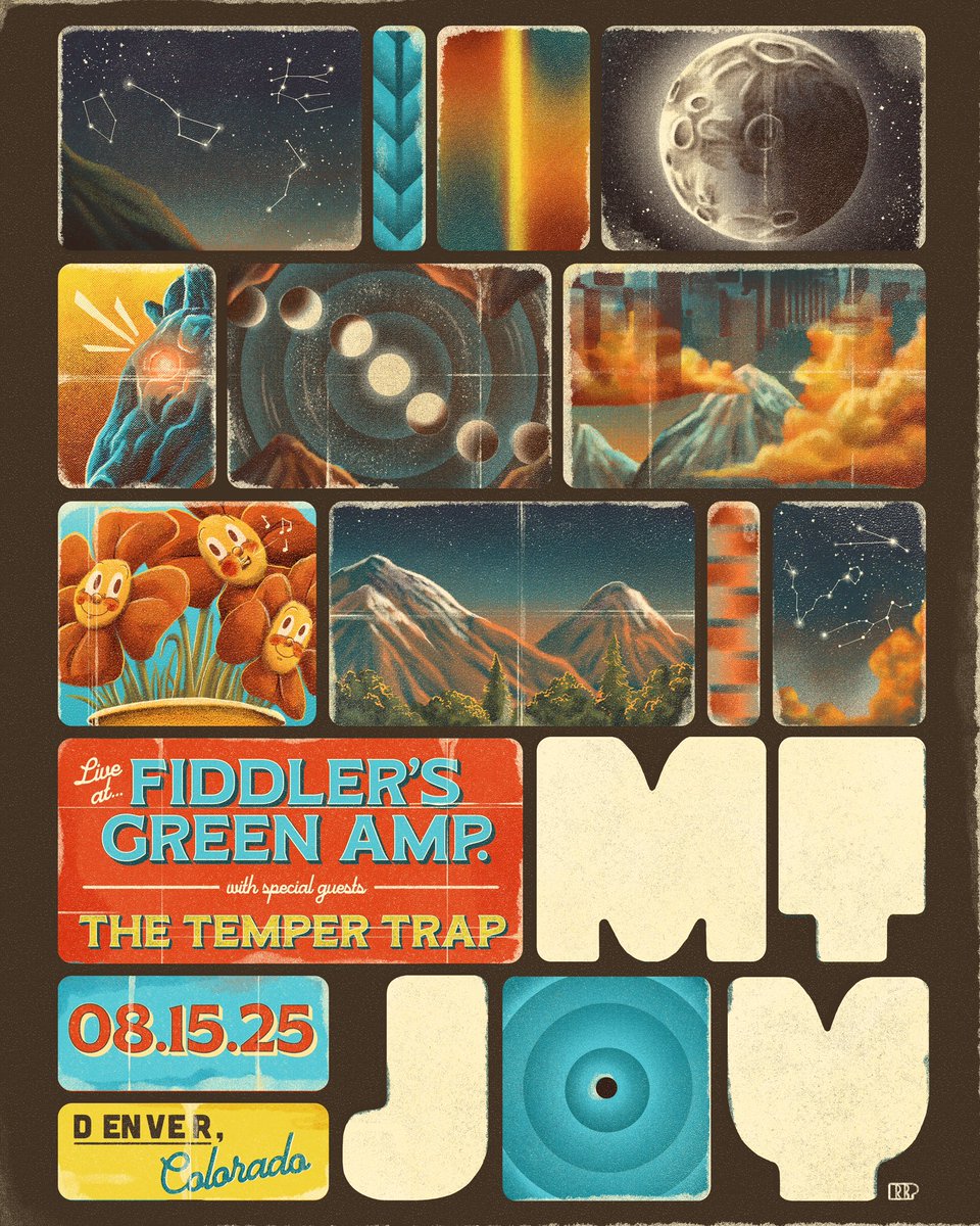 2025 🔮 We will be back at Red Rocks on Thursday, August 14th and Fiddler’s Green the next night on Friday, August 15th with support from The Temper Trap.

Pre-sale starts at 10am mst tomorrow with public on-sale Friday at 10am mst. Sign up at link in bio to receive the code!