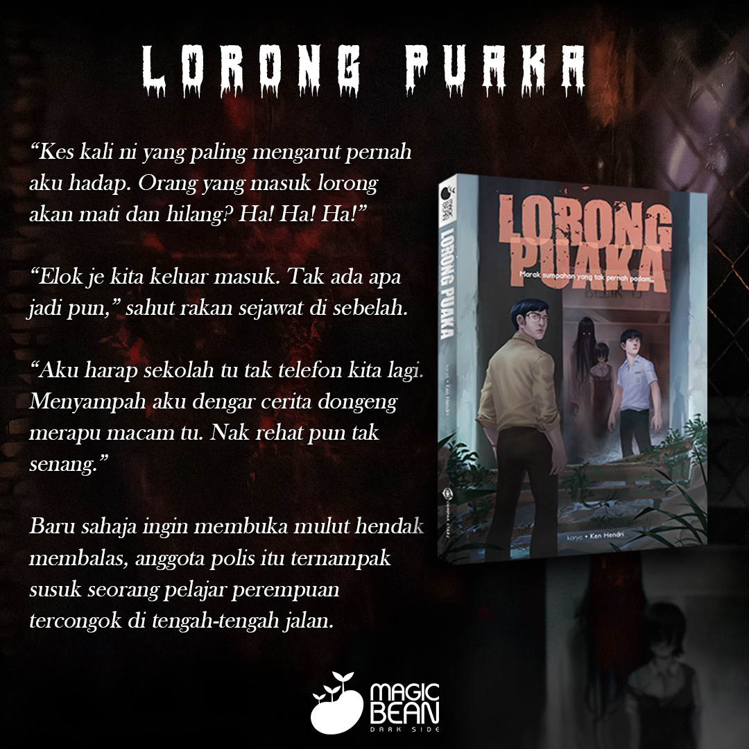 KGSNovels's tweet photo. Belum apa-apa, kereta peronda dah terbabas.

Cakap siang pandang-pandang, cakap malam dengar-dengar...

LORONG PUAKA karya @kenhendri27 
📓https://t.co/2CuK5JekqS https://t.co/gejmoVQoiW