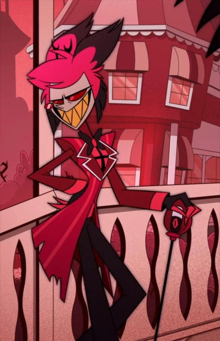LucifersFavDuck's tweet photo. “ALASTOR ISN’T FEMININE HOW DARE YOU SAY THAT!!”

Meanwhile Alastor: https://t.co/bbn4pxRfdz