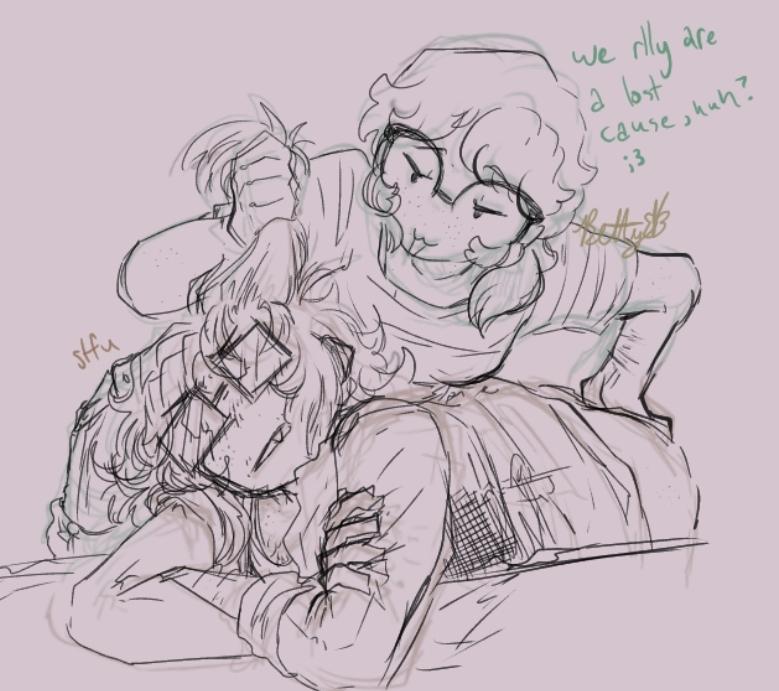 Uhhhh reqs for <a href="/isuckdicks48/">🔞 sweaty betty</a>  .... Petrigrof pit stuff and bettycest ......

Also considering I've never drawn bettycest before I fear I have cooked quite a bit 

[NSFW]

> #petrigrof