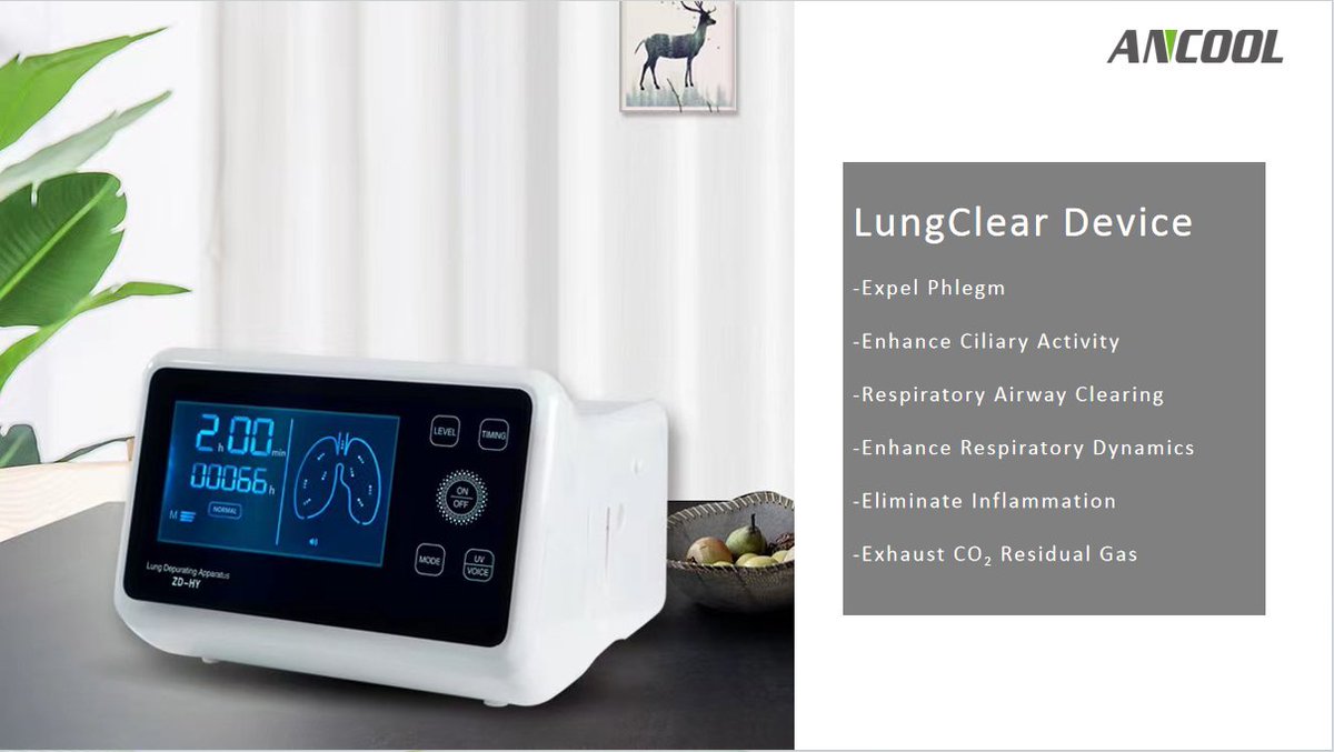 jennyjiangling's tweet photo. LungClear Device

Range of treatment conditions:
1. Chronic bronchitis
2. Chronic obstructive pulmonary disease
3. Smoking lung
4. Pulmonary fibrosis
5. Chest tightness and shortness of breath
6. Bronchial asthma

WhatsApp for more: 0086 187 1634 4242
Distributors wanted! https://t.co/sVREXmjBbf