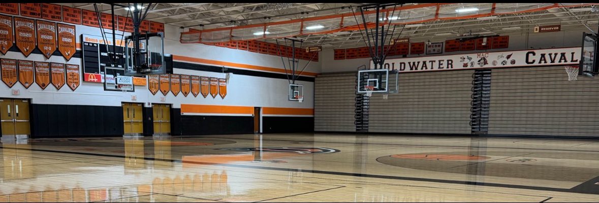 tsief5's tweet image. Fortunate to have such a great facility for basketball in Coldwater! 

Getting this one on the 2024-25 counter…

#ThePalace #2