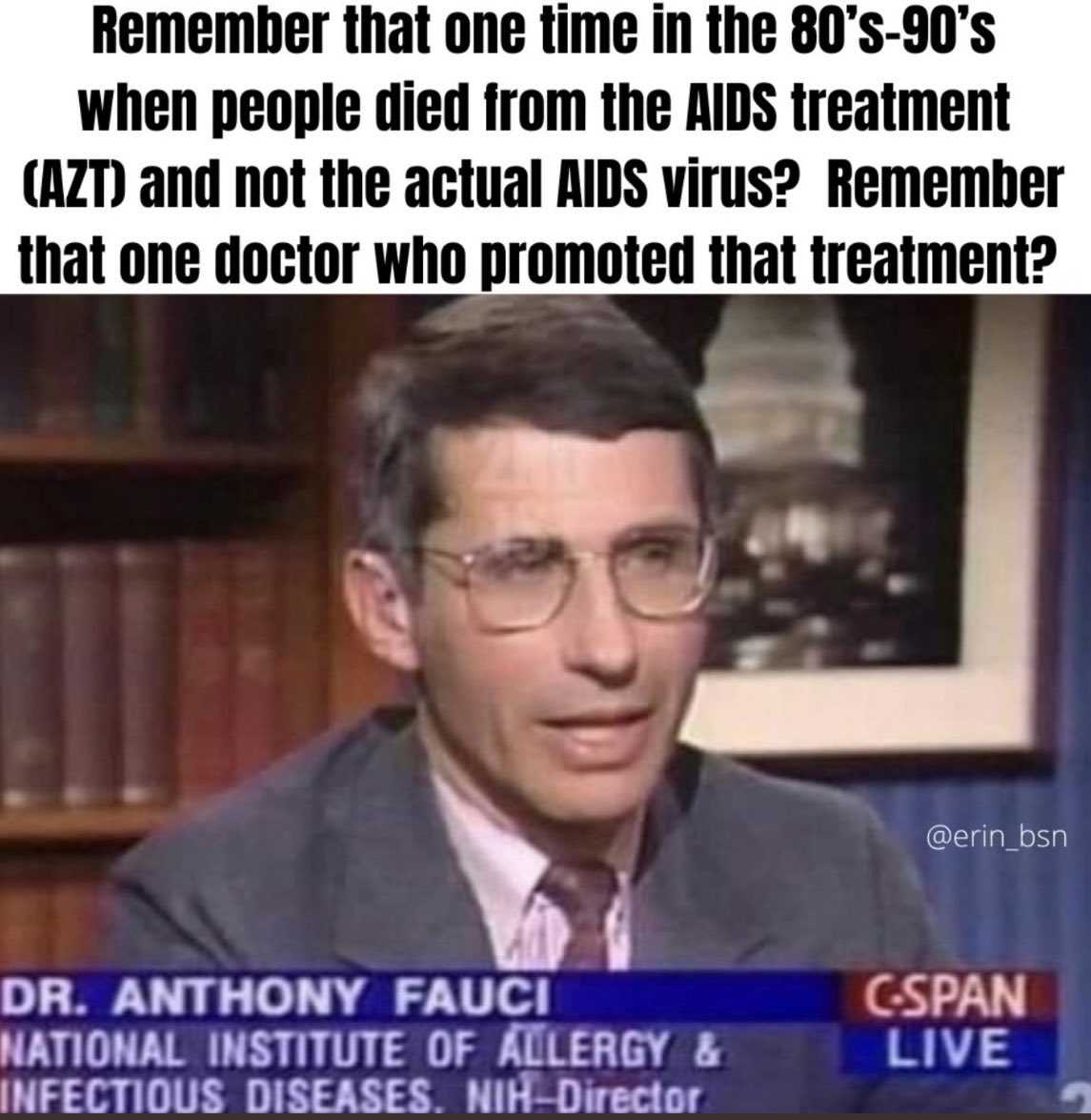 ARREST the EVIL Dr. Fauci.