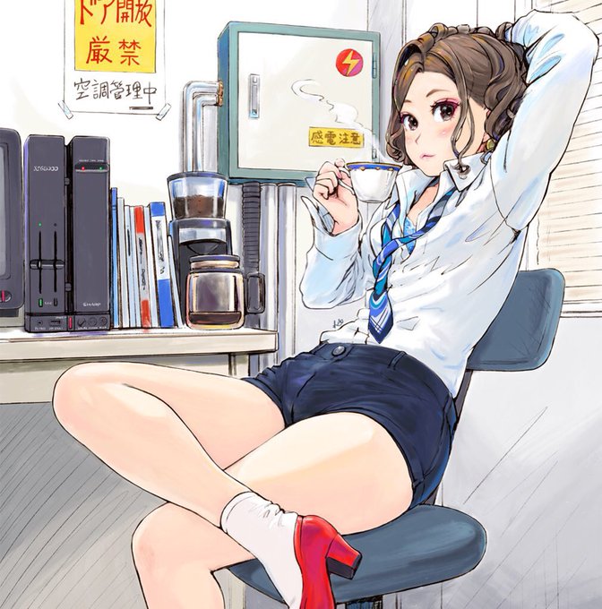 サーバー室でカフェ三昧 with X68000 