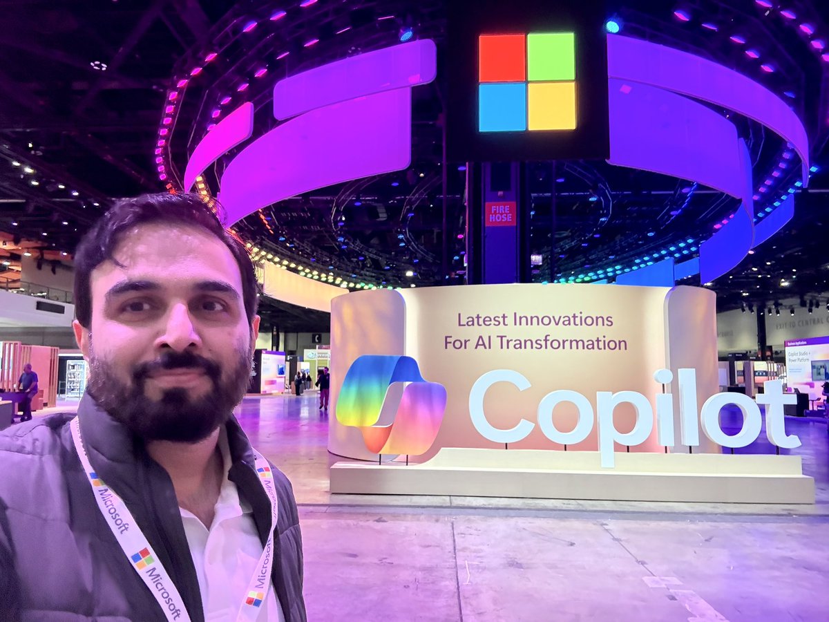 First day at Microsoft Ignite, collected the badge and also got chance to meet few fellow MVPs at #MVPConnect.

#MSIgnite #MVPBuzz #Speaker #MSTechTalk #Chicago  #mccormick #Copilot