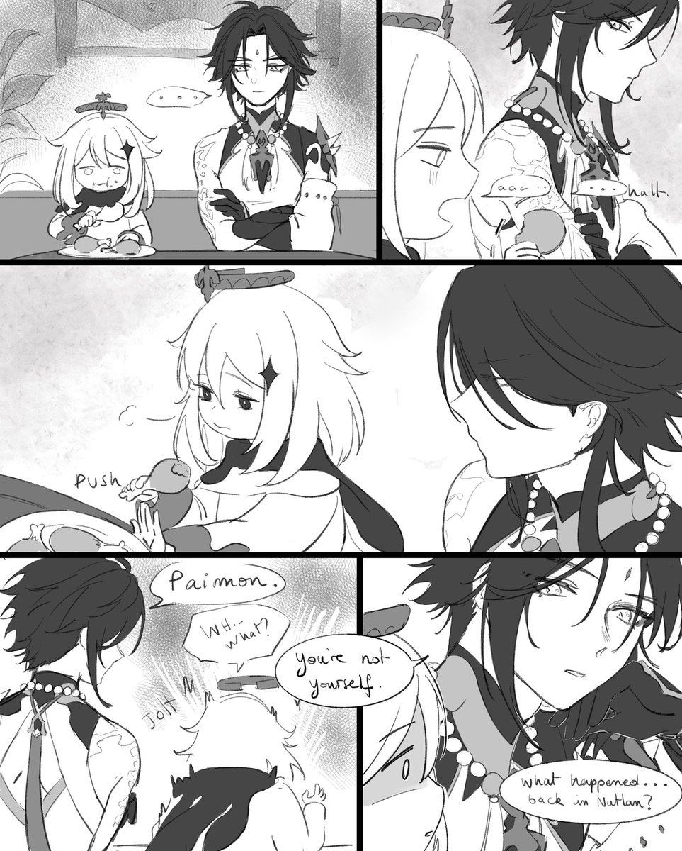 shared experiences - post 5.2 AQ
#xiao #paimon #原神 